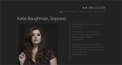 Desktop Screenshot of katiembaughman.com